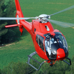 Rondvlucht / luchtdoop per helikopter – 15 minuten CADEAUBON