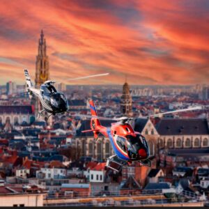 Antwerpen sightseeing in helikopter – 15 minuten CADEAUBON